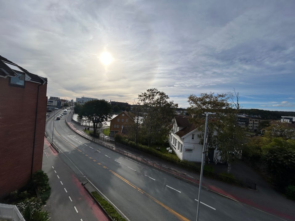 View down towards the Otra