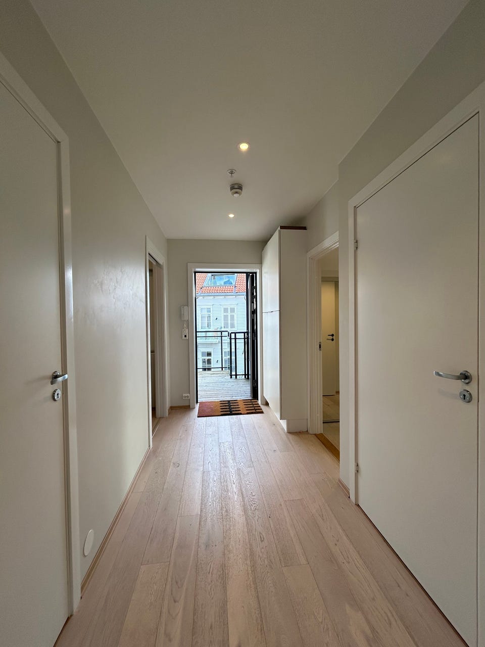 Hallway seen from the living room