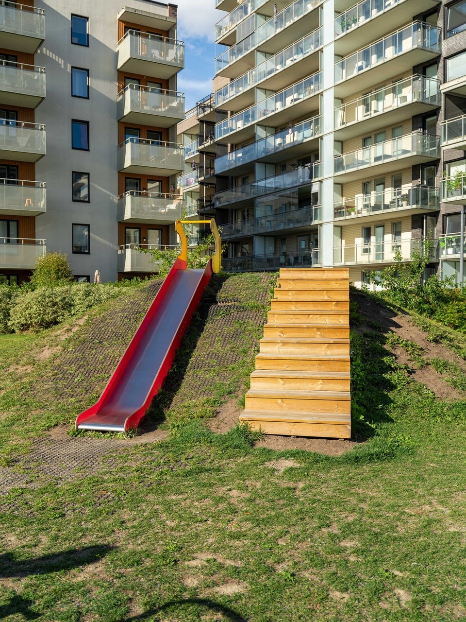 Lekeplass for de minste beboerne.