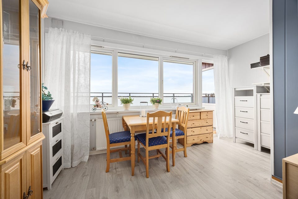 Det er flott utsikt uten innsyn.