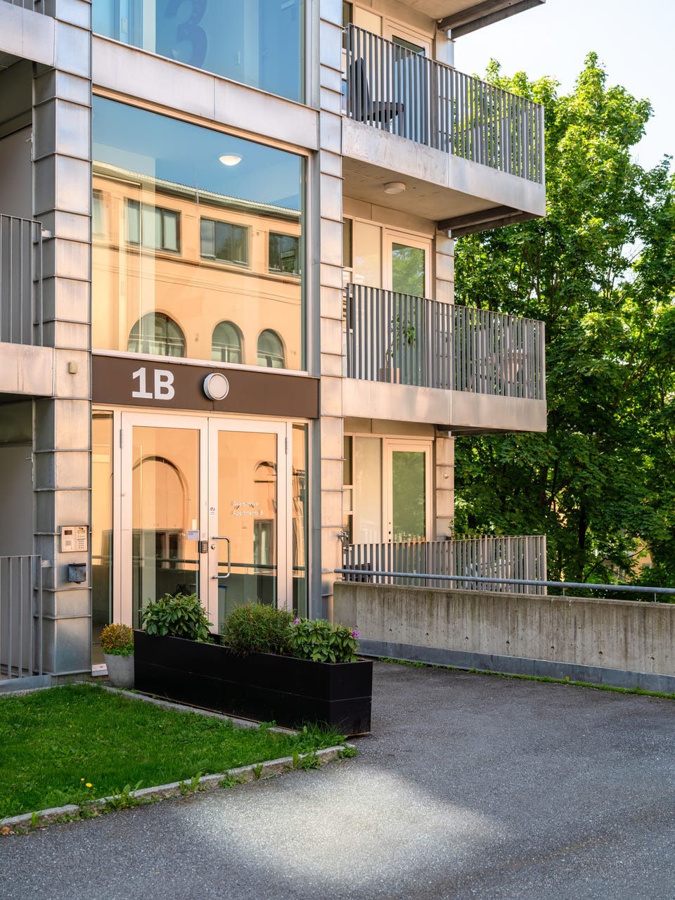 Fasade - Heimdalsgata 1B.