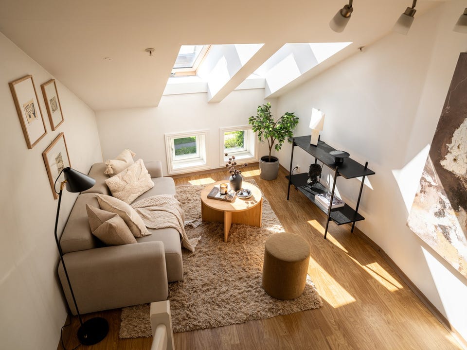 Leiligheten har balansert ventilasjon som sørger for et sunt og godt inneklima.