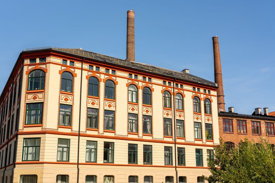 Flott historisk bygg 1890.