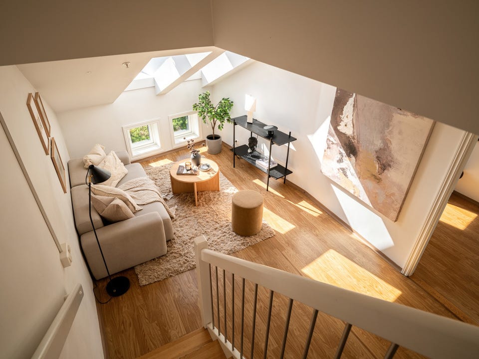 Lys 3-R topp/loftsleilighet m/heis I Egen utgang til solrik felles takterrasse I ca 79m² gulvareal I Vannbåren gulvvarme — bilde 20