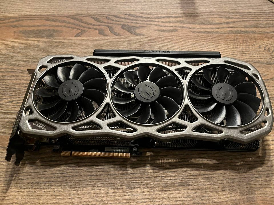 EVGA GTX 1080 Ti selges til en god FINN-torget