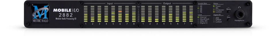 Metric Halo 2882 med ny 3d +DSP Upgrade m/USB-C,Ethernet