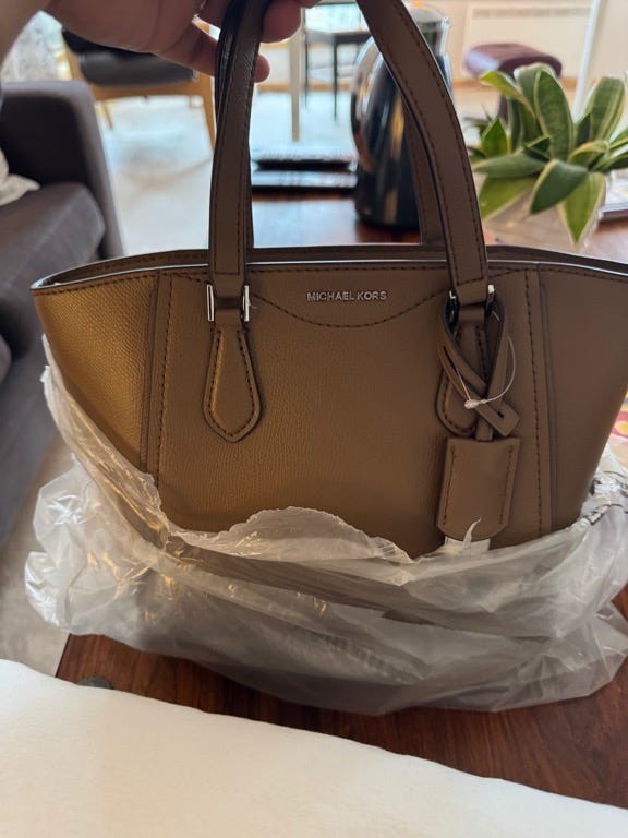 Ekte Michael kors TARYN TOTE XBODY HELT NY FINN-torget