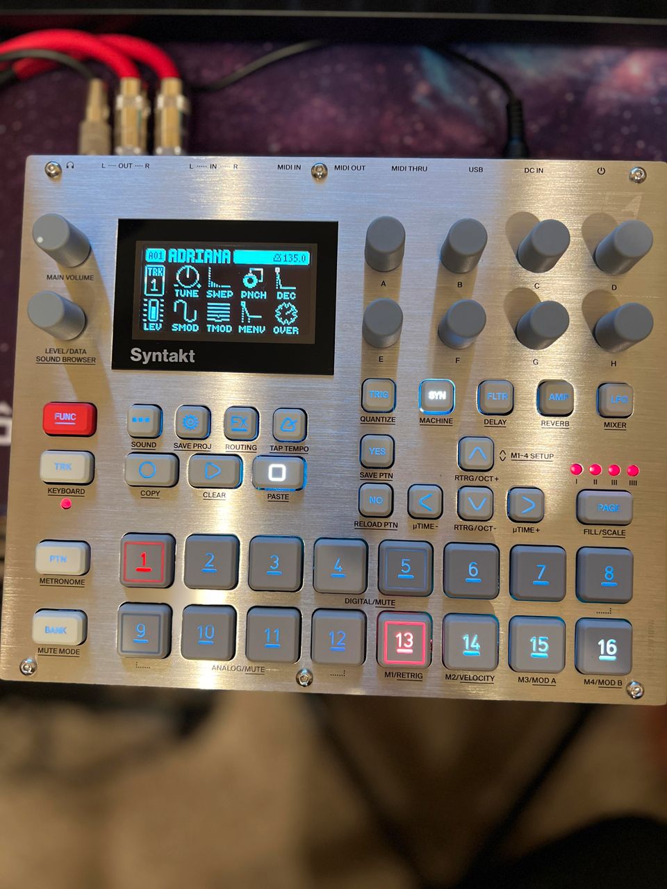 Elektron Syntakt e25 + SynthToys Dual Case | FINN-torget