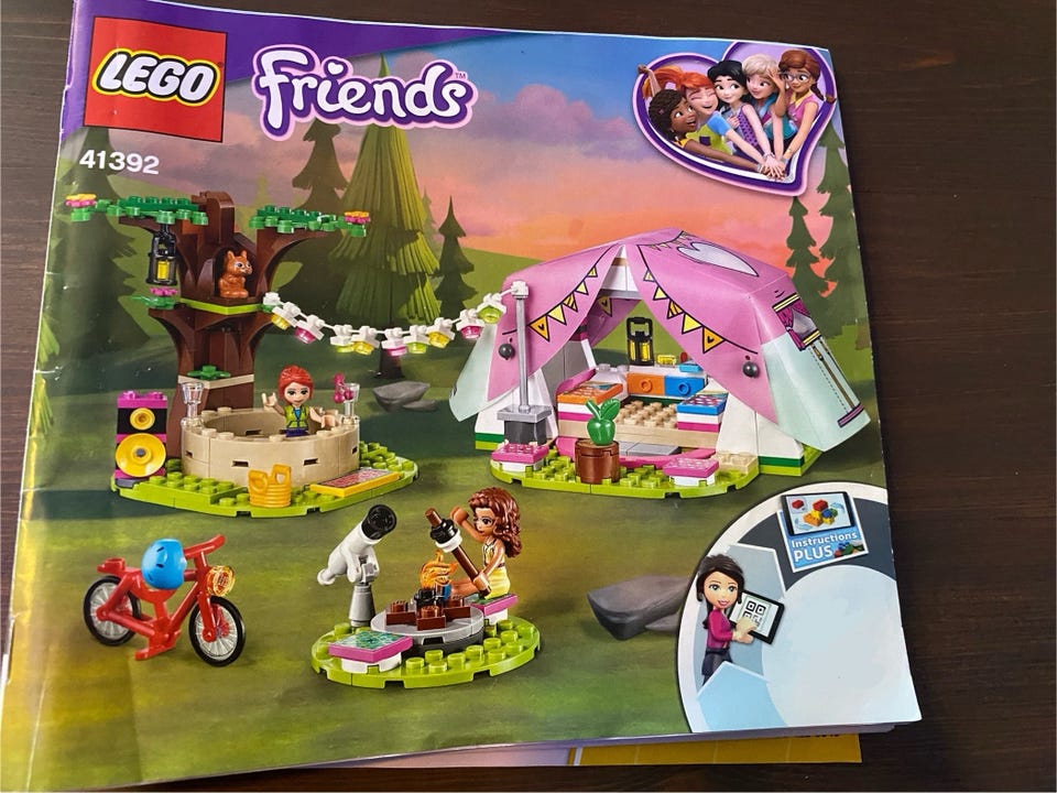 Tent Lego Friends Nature Glamping 41392 Building Kit LEGO Friends