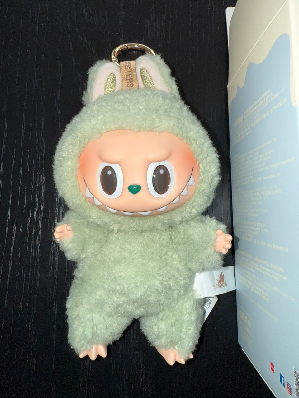 新品 ラブブ exciting macaron green grape Labubu The Monsters Exciting Macaron Vinyl Face Series Green