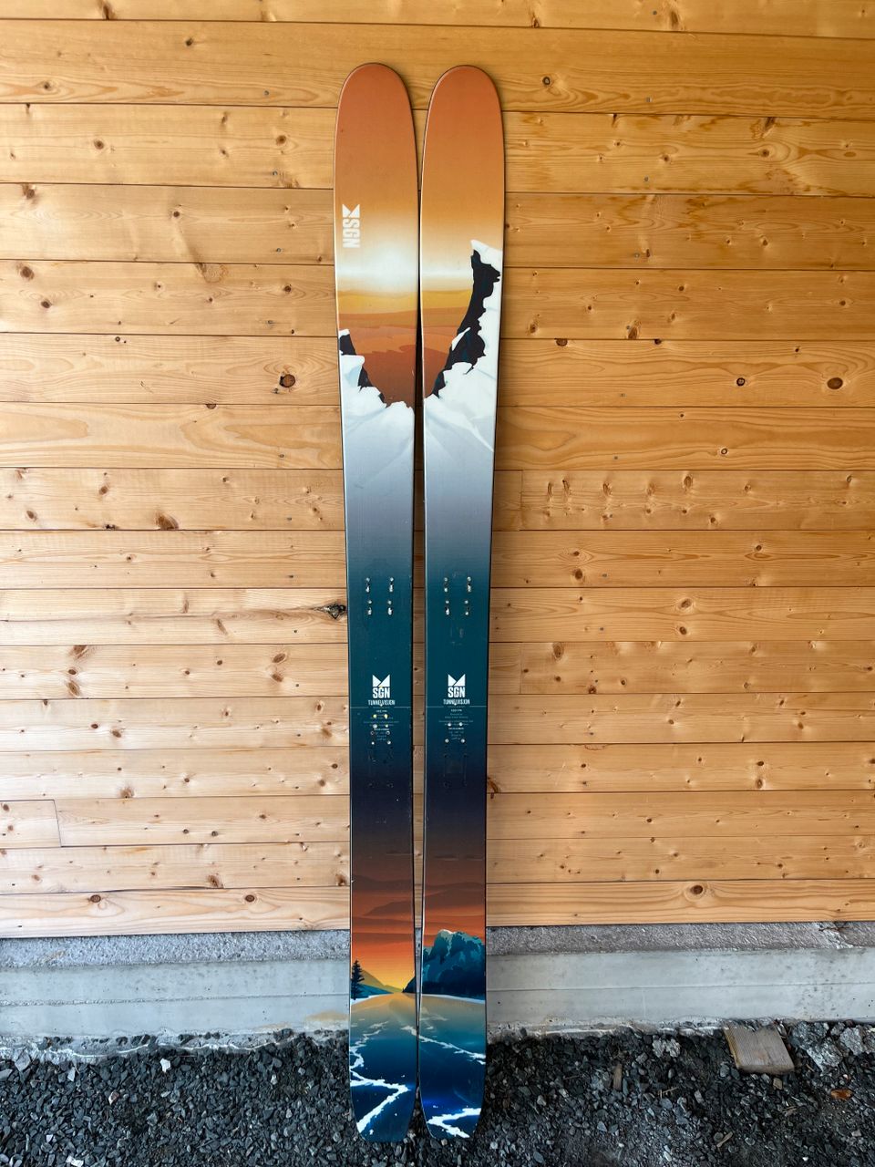SGN Tunnelvisjon - Freeride ski from Norwegian SGN skis