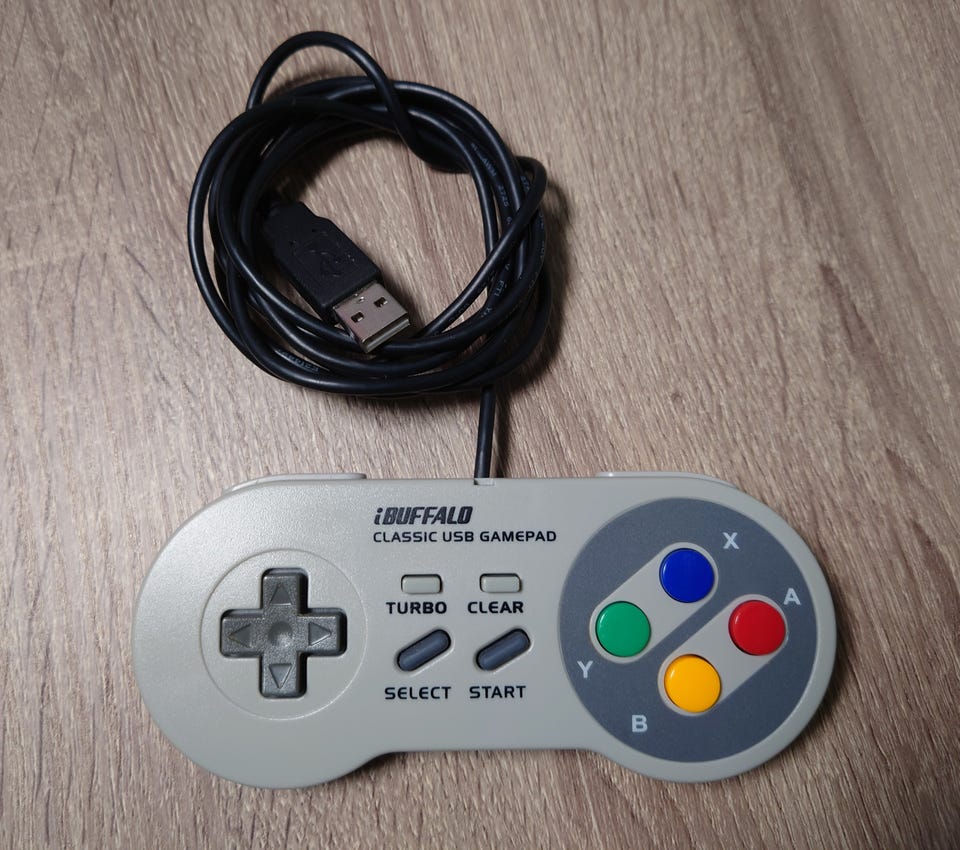Ibuffalo Snes Controller IBUFFALO SNES Classic USB Controller