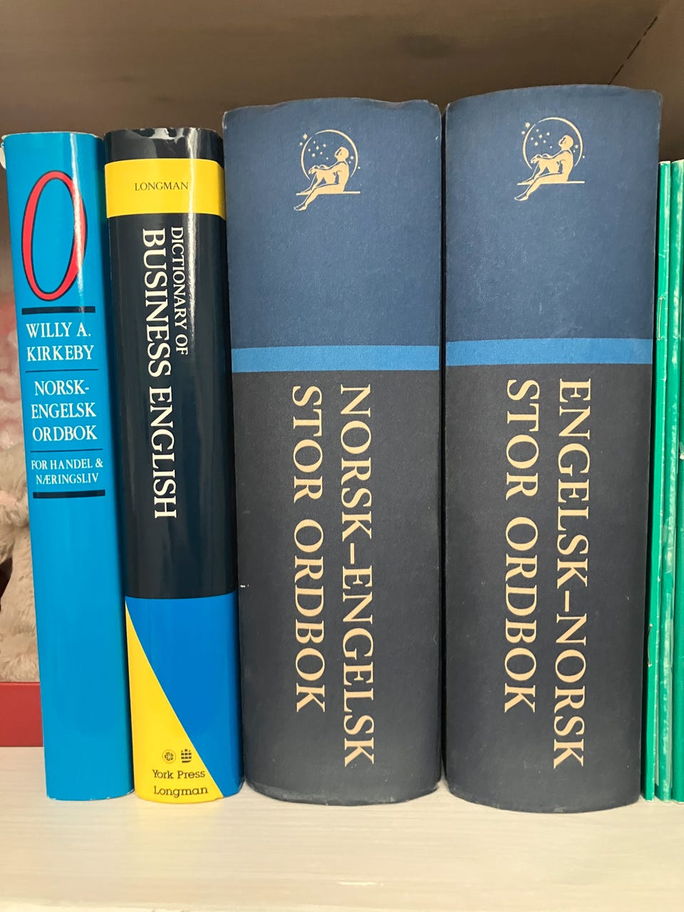 Norsk - engelsk ordbok for handel og næringsliv