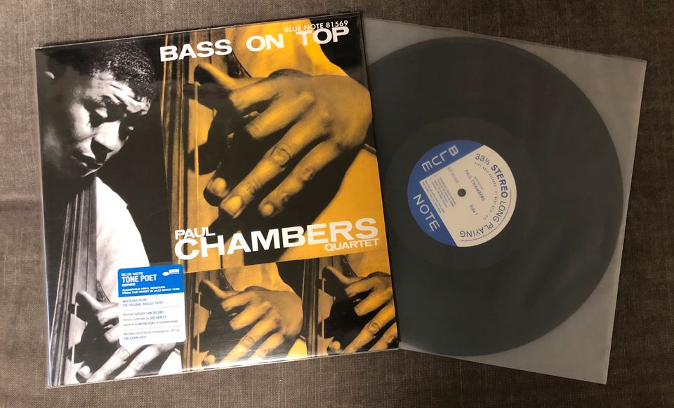 米LP Paul Chambers Quartet Bass On Top BST81569 Blue Note /00260 NzMtNjM4NS5qcGVn.jpeg