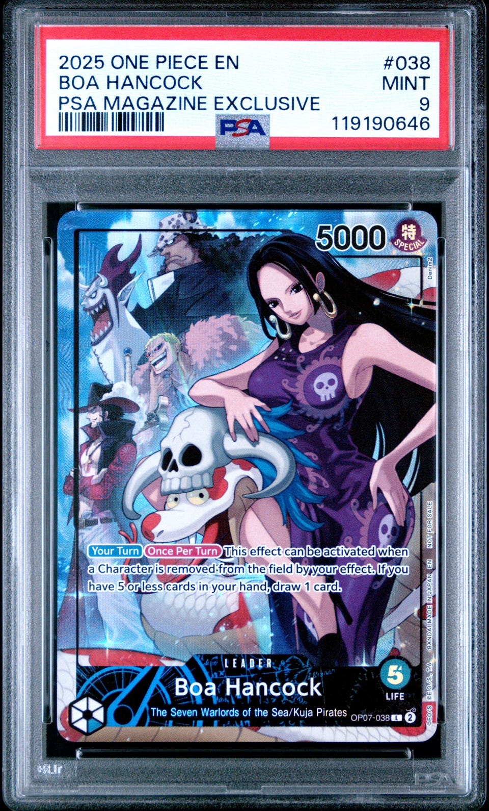 PSA 9 - Boa Hancock PSA Magazine Exclusive | FINN-torget