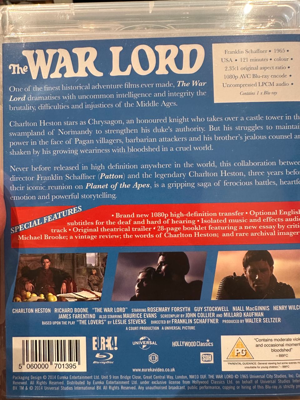 その他 The War Lord [Blu-ray] Amazon.com: The War Lord (Special Edition) [Blu-ray