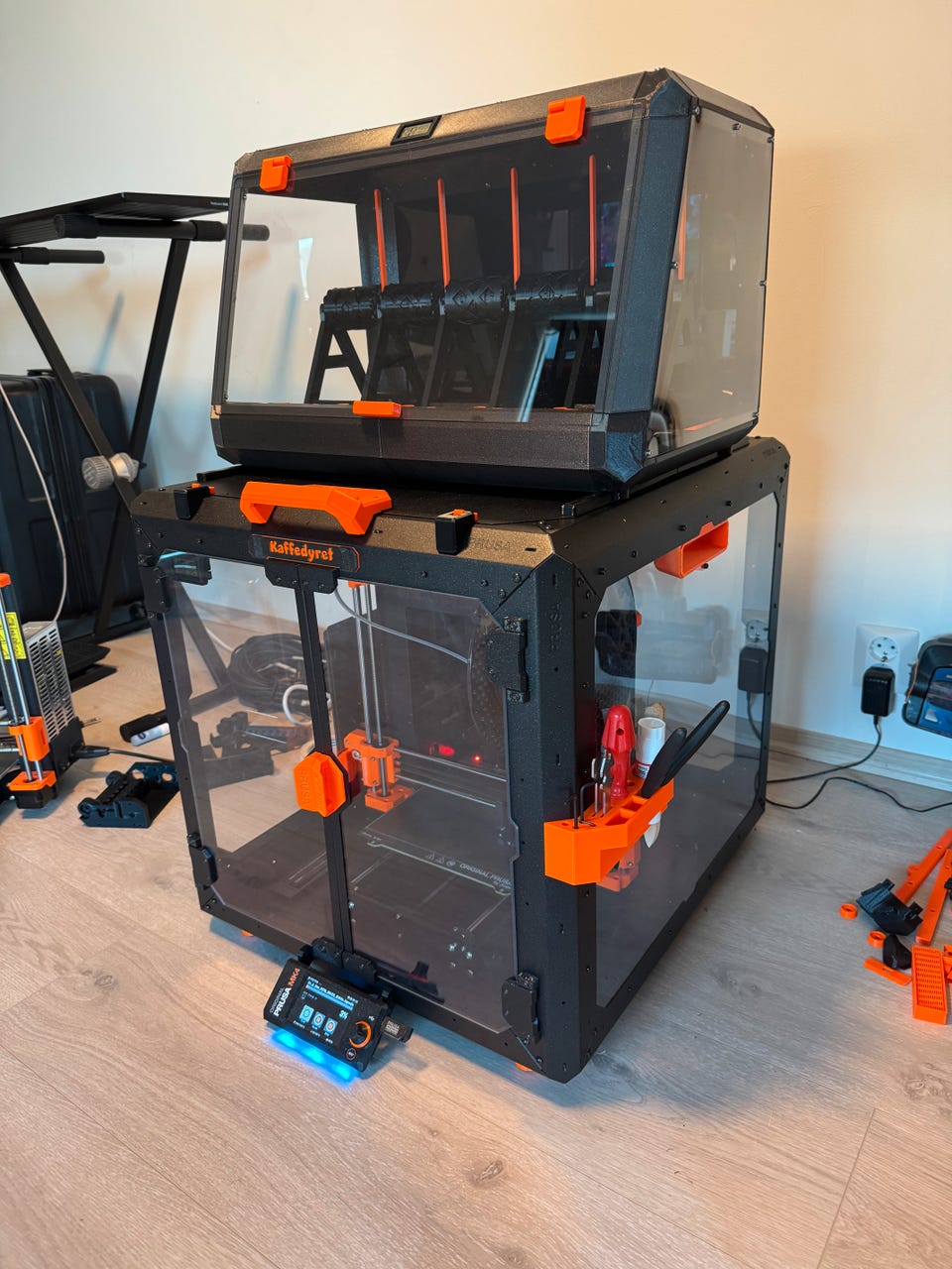 Prusa MK4S MMU3 Enclosure Heated Drybox masse tilbehør