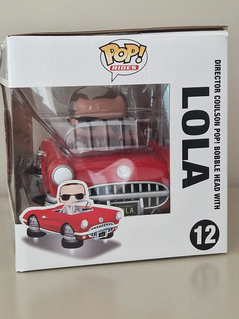 アメコミ Pop! RIDES 12 DIRECTOR COULSON WITH LOLA Funko Pop! Rides #12 Agents of Shield Director Coulson with