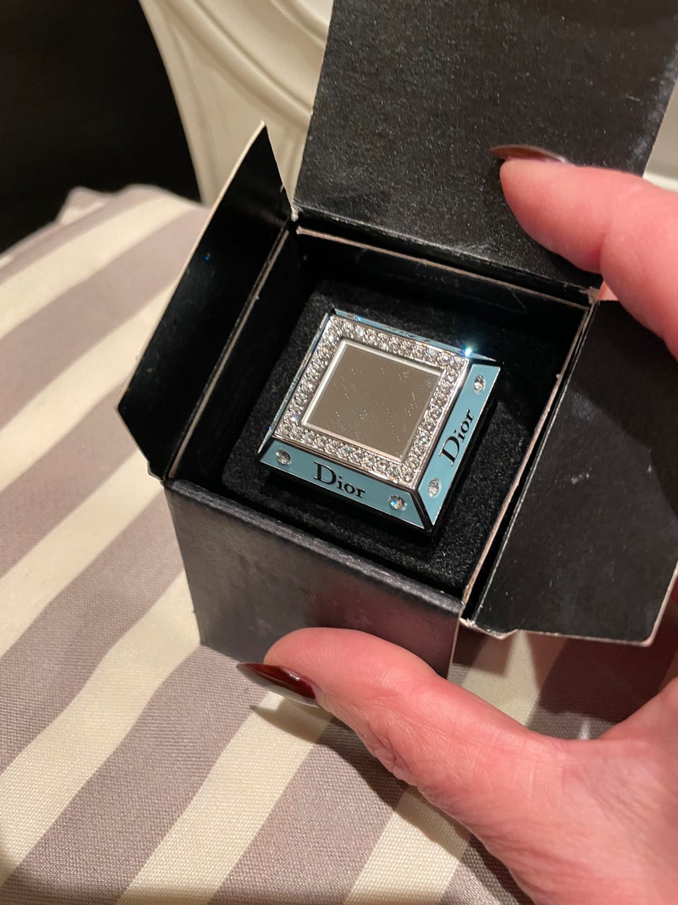 ディオール　プリンセスリング　002　ロイヤルターコイズ Dior Princess Ring Eye Shade 002 Royal Turquoise - Limited