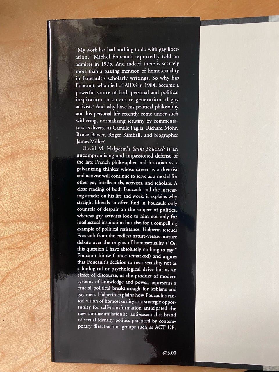 Michel Foucault - Saint Foucault Towards a Gay Hagiography