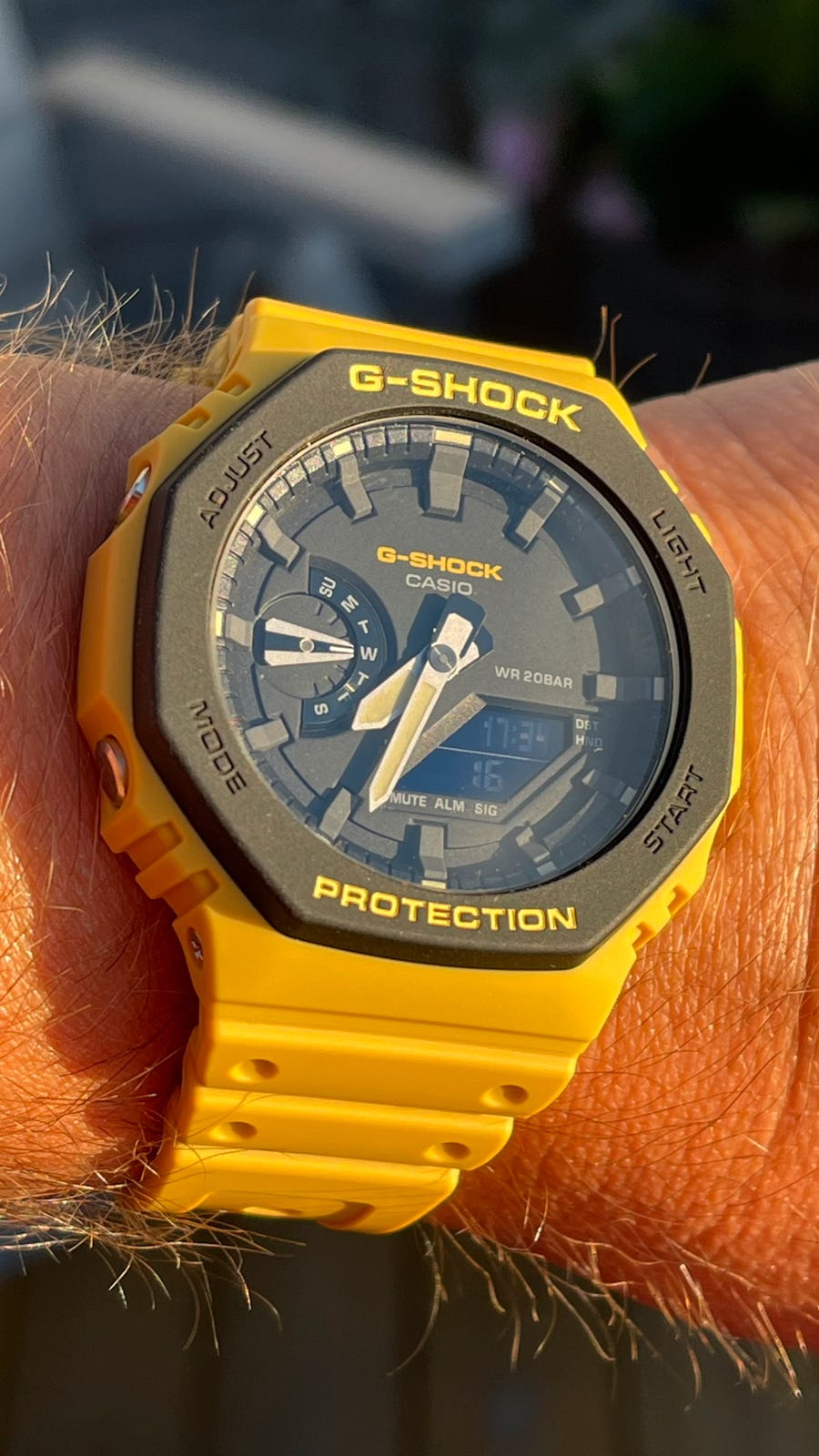極美品 稼働 CASIO G-SHOCK GA-2110 SU イエロー 極美品 稼働 CASIO G-SHOCK GA-2110 SU イエロー 極美品 稼働 CASIO