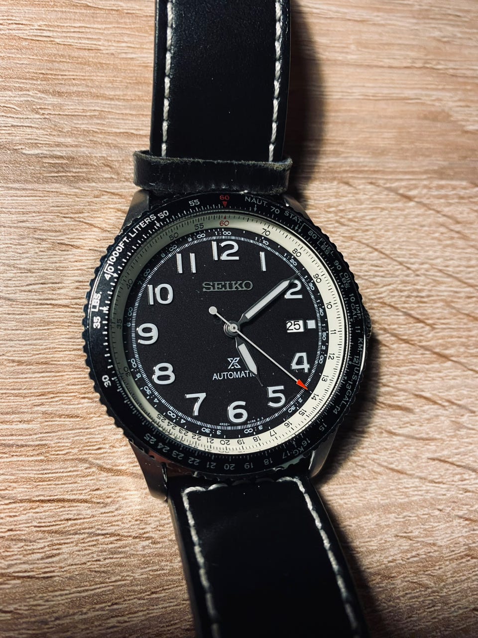 Navitimer Srpb61k1 Seiko Sky Navitimer Top