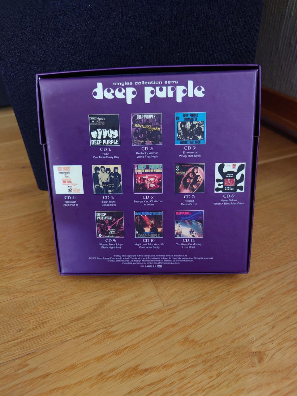 Deep Purple - Singles Collection 68/76. 11CD Box. | FINN-torget
