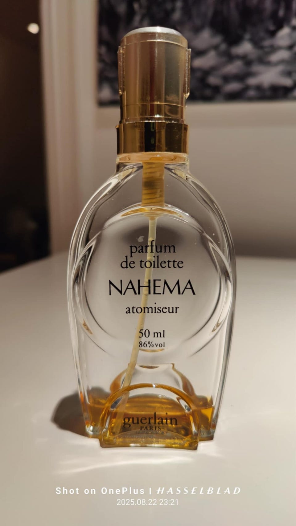 香水(女性用) Guerlain Nahema parfum de toilette Guerlain Nahema Parfum de Toilette 3.4OZ 100ml PdT Vintage