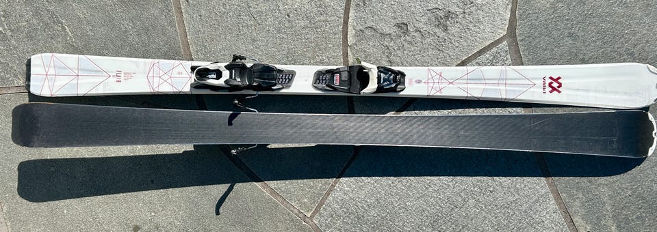 VOLKL Flair 73 147 スキー 板 MARKER 3 women's skis VOLKL FLAIR 73 black 2019, Progressive