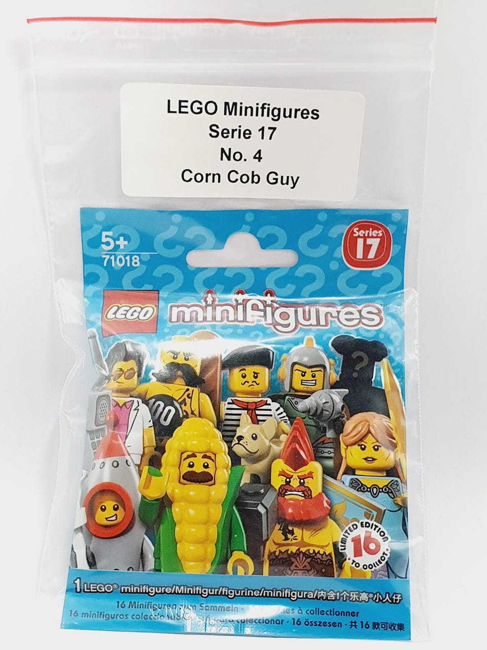 LEGO Corn Cob Guy CMF Series 17 (col17-4) FINN-torget