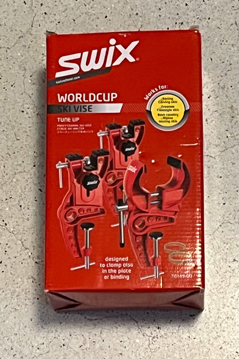 ✴︎xwx✴︎　SWIX Worldcup Ski Vise Amazon.com: Swix World Cup Ski Vise (3 Piece Design), 1'x8