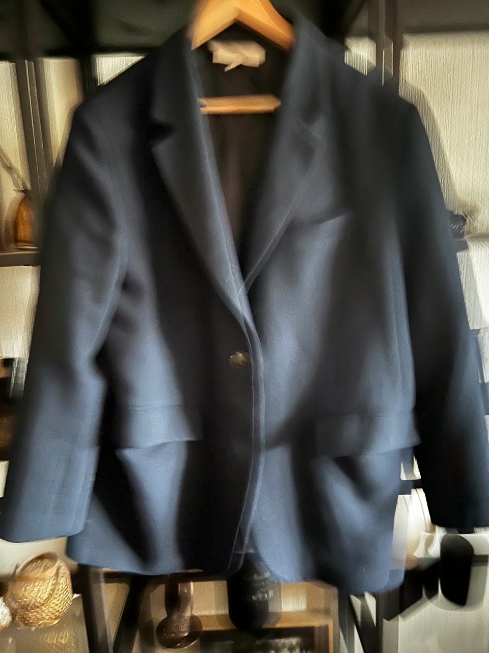 H&M Blazer Blå Dame Størrelse 44 FINN-torget