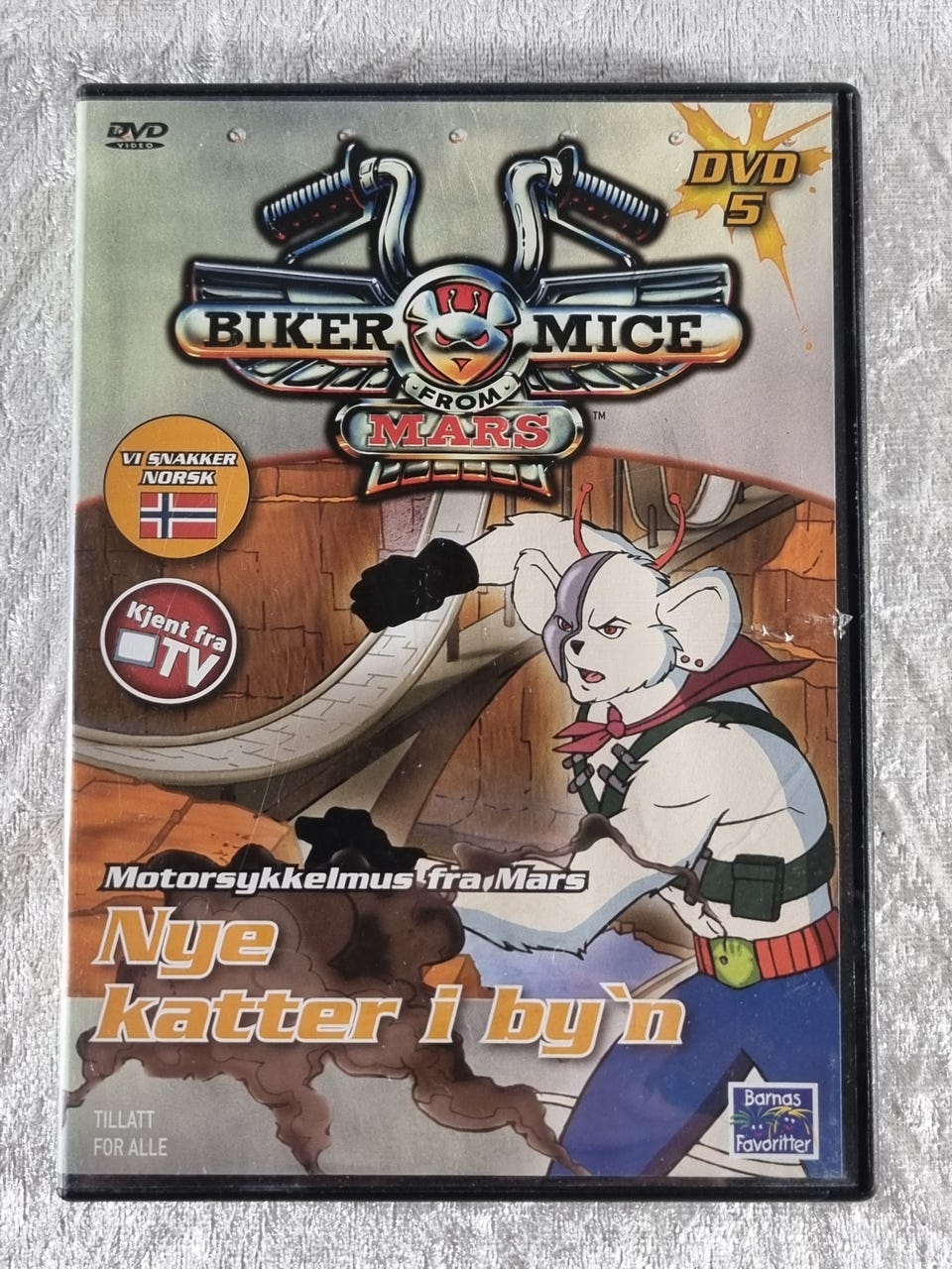 Biker Mice From Mars DVD'er - DVD 5 og 6 - Norsk Tale | FINN-torget