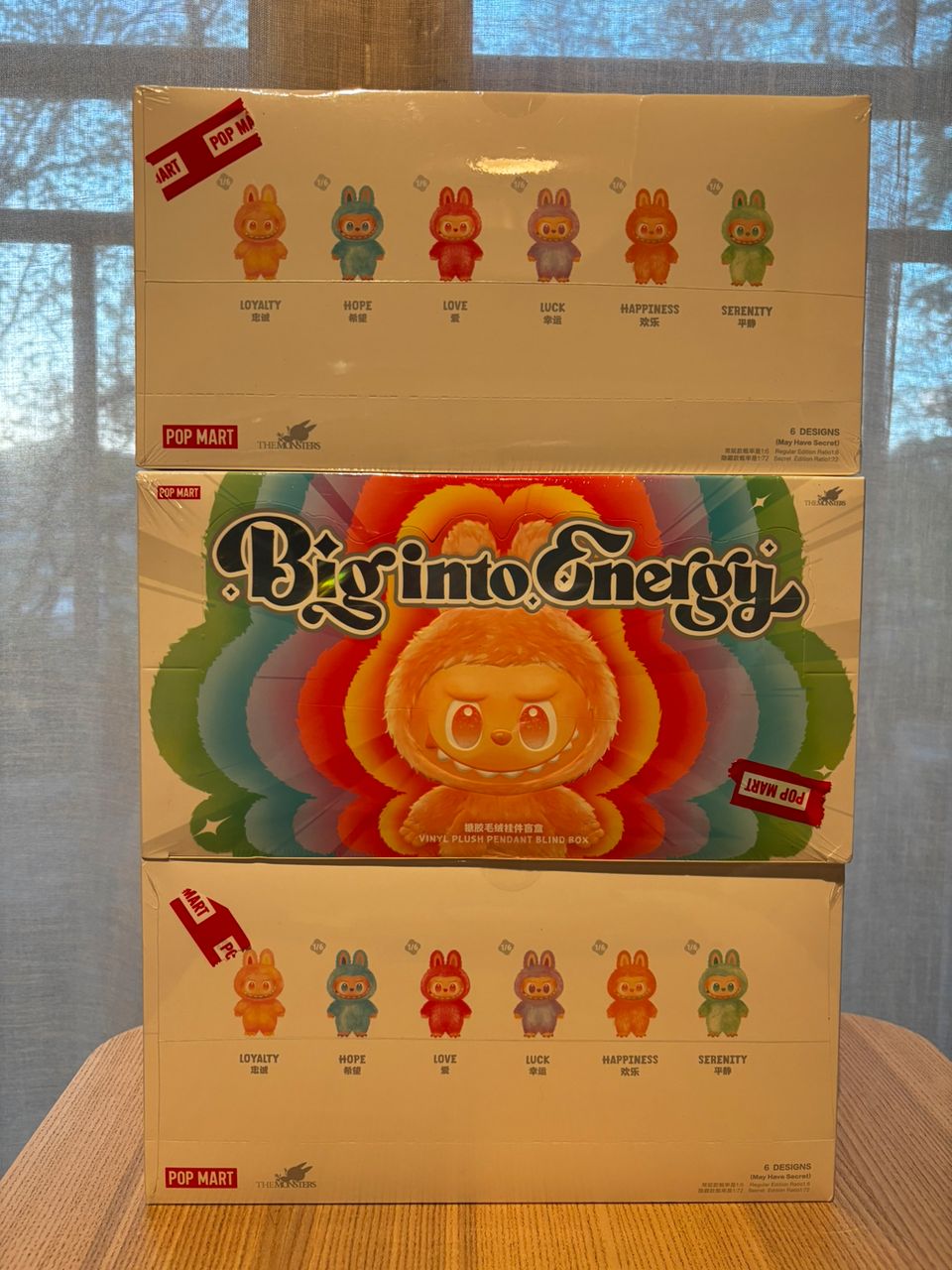 ラブブ THE MONSTERS Big into Energy LUCK THE MONSTERS Big into Energy Series-Vinyl Plush Pendant