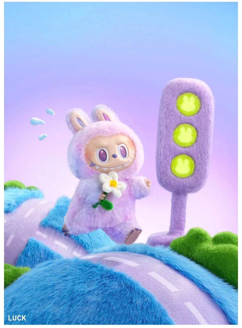 💜 LUCK 💜RESERVERT Pop Mart Labubu The Monsters - Big Into
