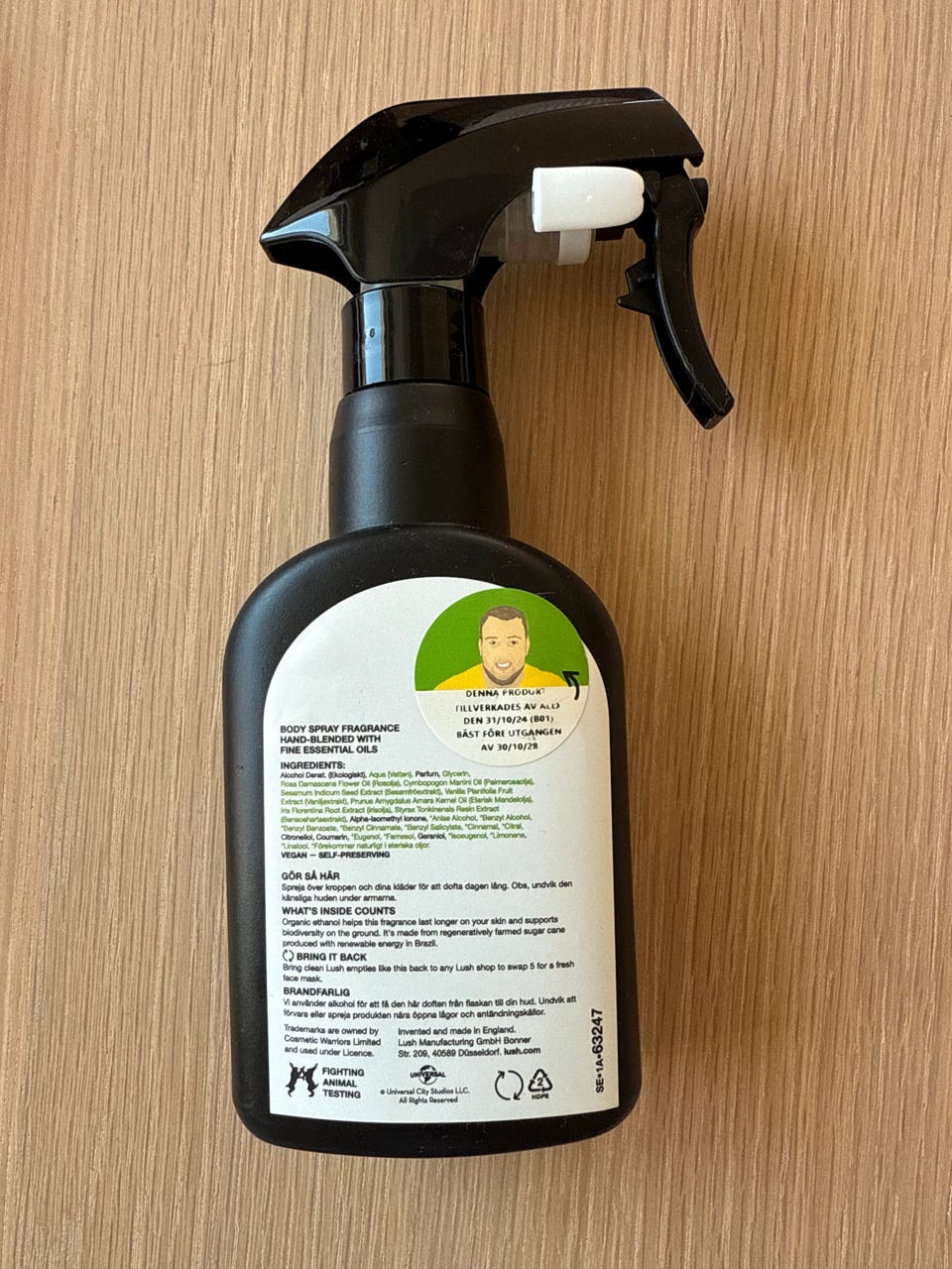 LUSH ✖︎ Wicked GLINDA UP LAND ボディスプレー Glinda Upland Body Spray | Wicked x LUSH Limited Edition | LUSH