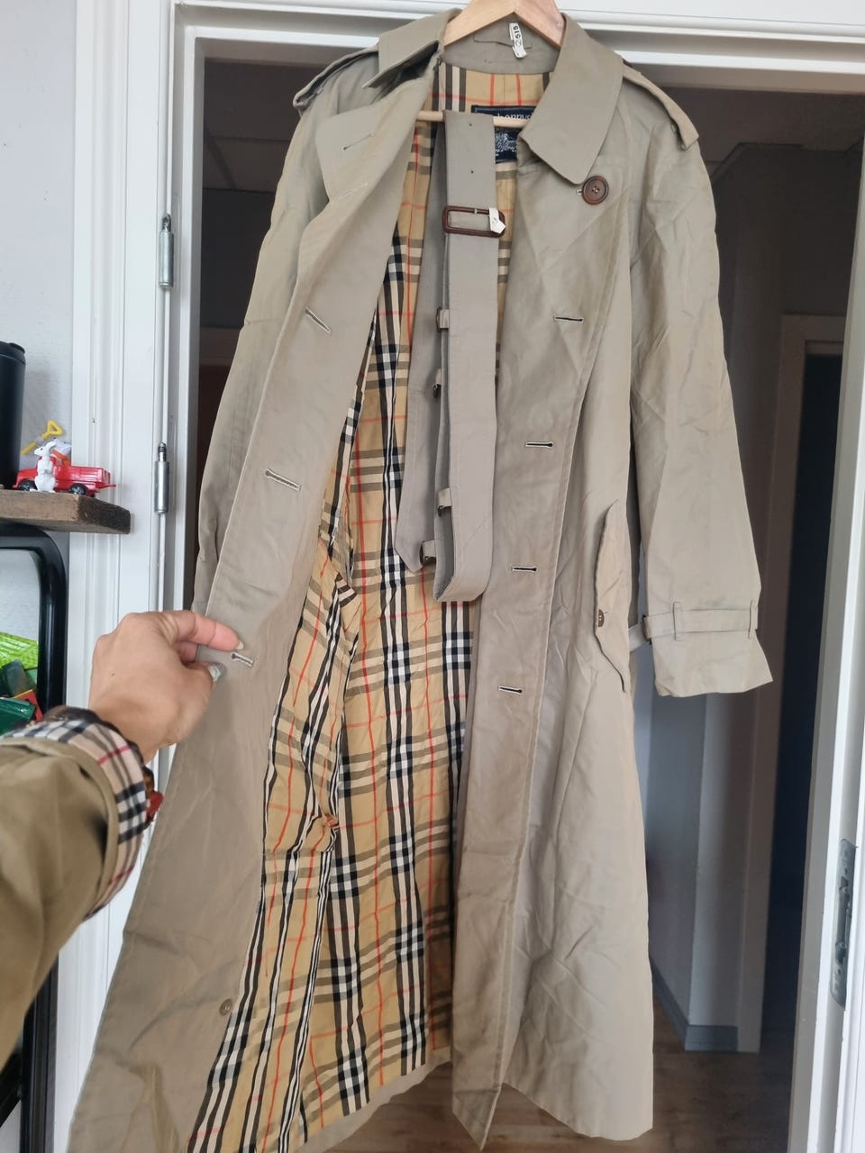 Burberrys　REGISTEREDMODEL 6000L Burberrys Vintage REGD Tag Trench Coat 11AB3 L | eBay