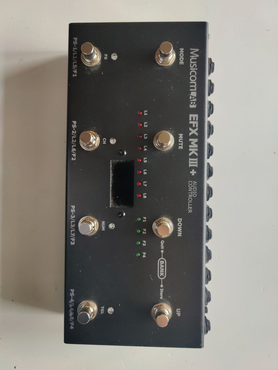 ギター Musicom Lab EFX MKII Musicom Lab Efx MKII MIDI Effects Switcher 8 Loop Pedal