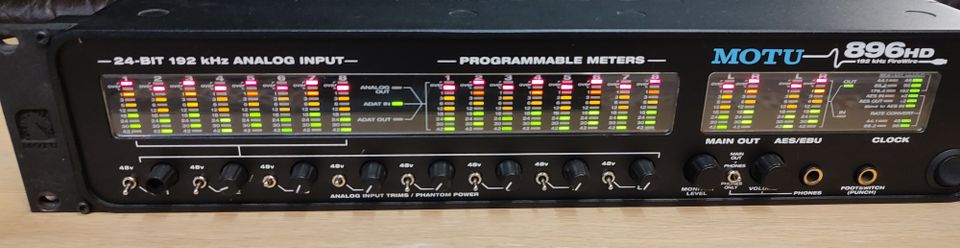 912 MOTU モツ　896HD オーディオインターフェース MOTU 896HD Digital Audio Interface | Musician's Friend