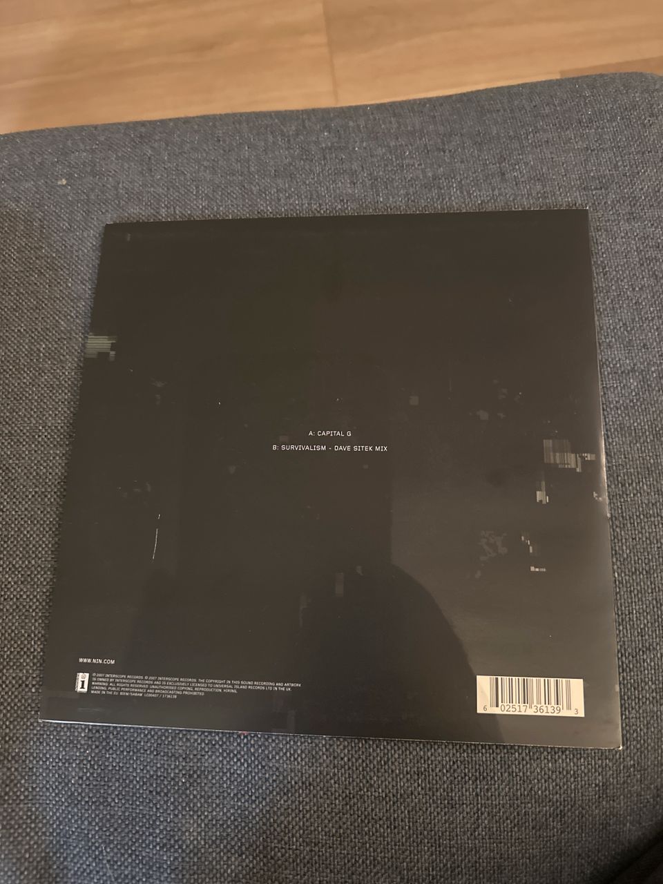 洋楽 nine inch nails Capital G 9\" vinyl new Nine Inch Nails – Capital G – Vinyl (12