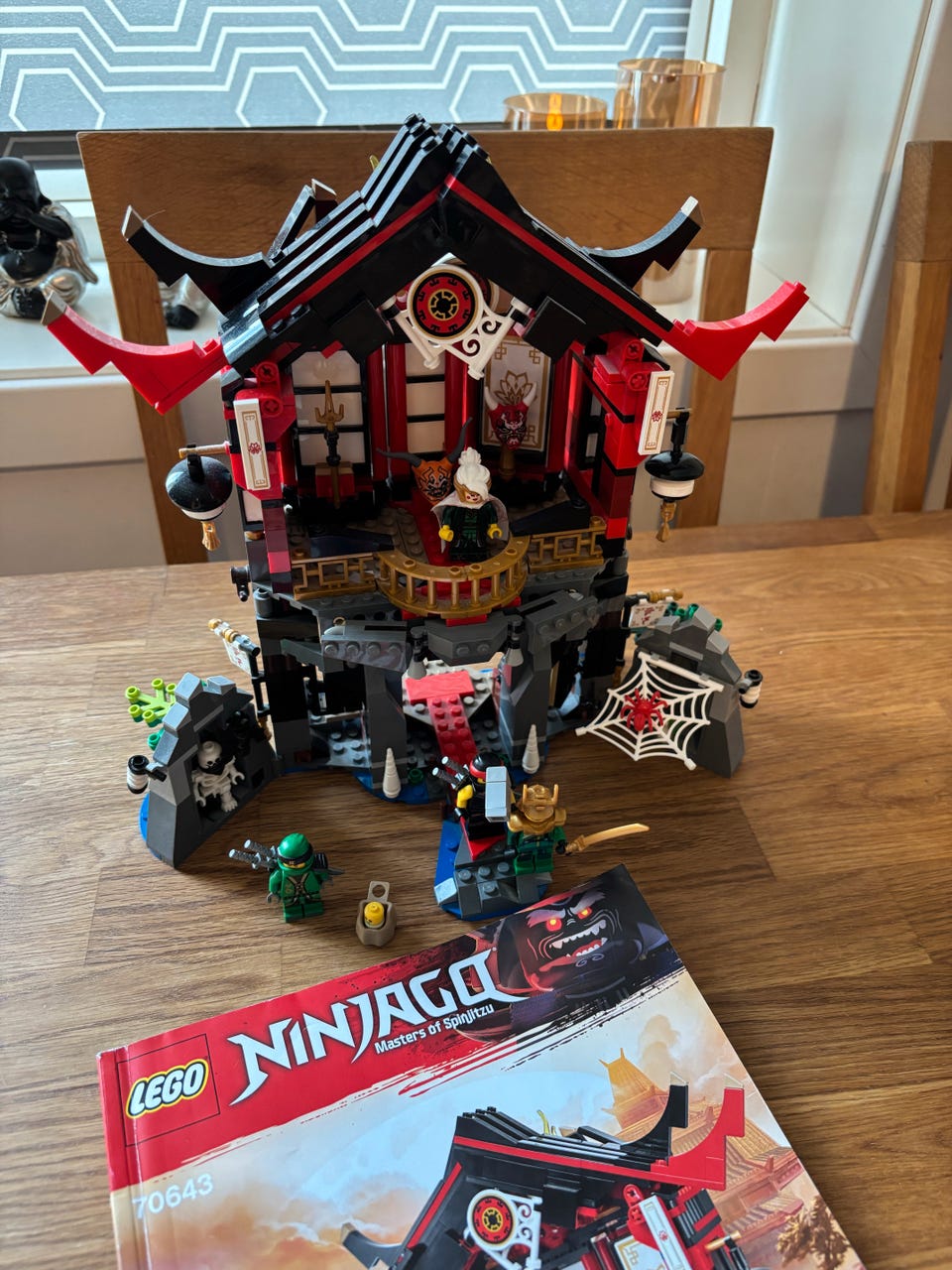 Minifigure Temple Of Resurrection Lego Ninjago Garmadon Lego 70643