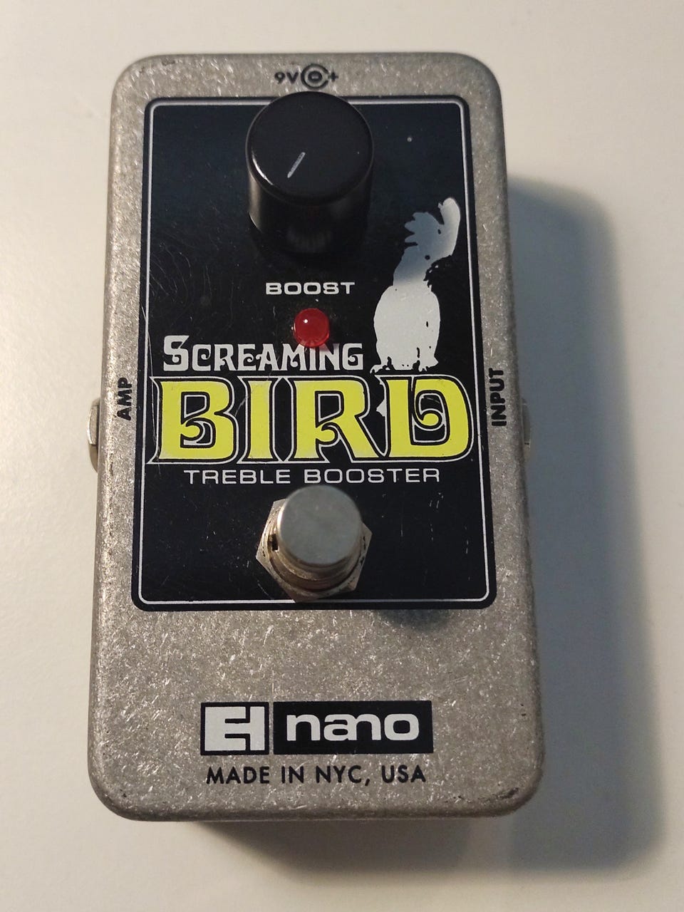 ELECTRO HARMONIXトレブルブースター SCREAMING BIRD ELECTRO HARMONIX Screaming Bird - シンプルなトレブル