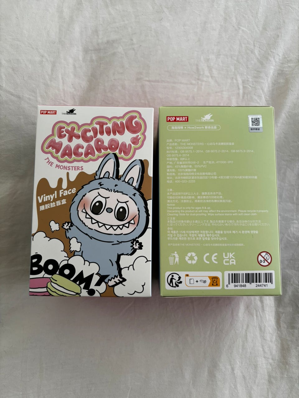 The Monsters - Labubu Exciting Macaron Sea Salt Coconut