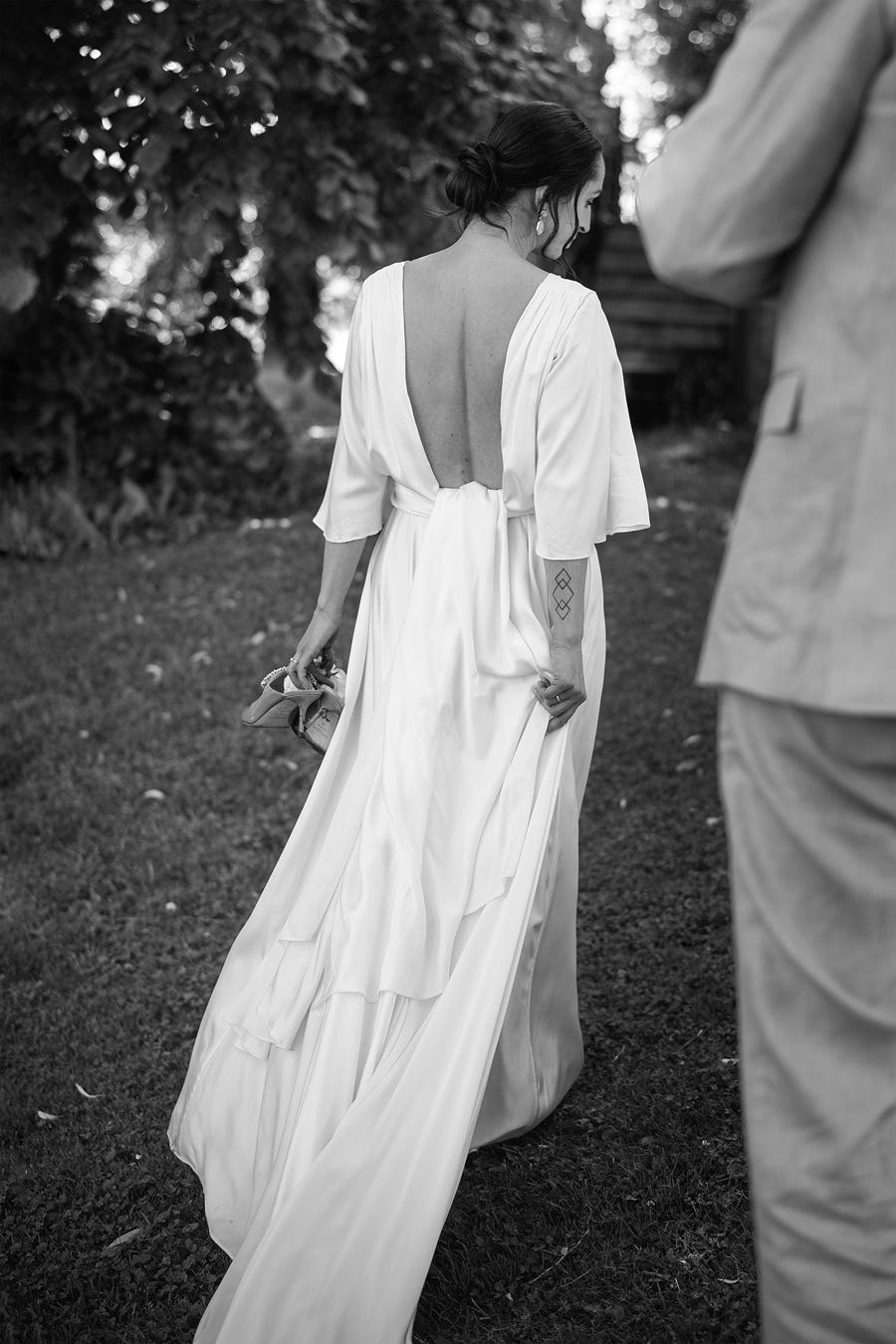 Brudekjole i silke fra Luna Bea Bride FINN-torget