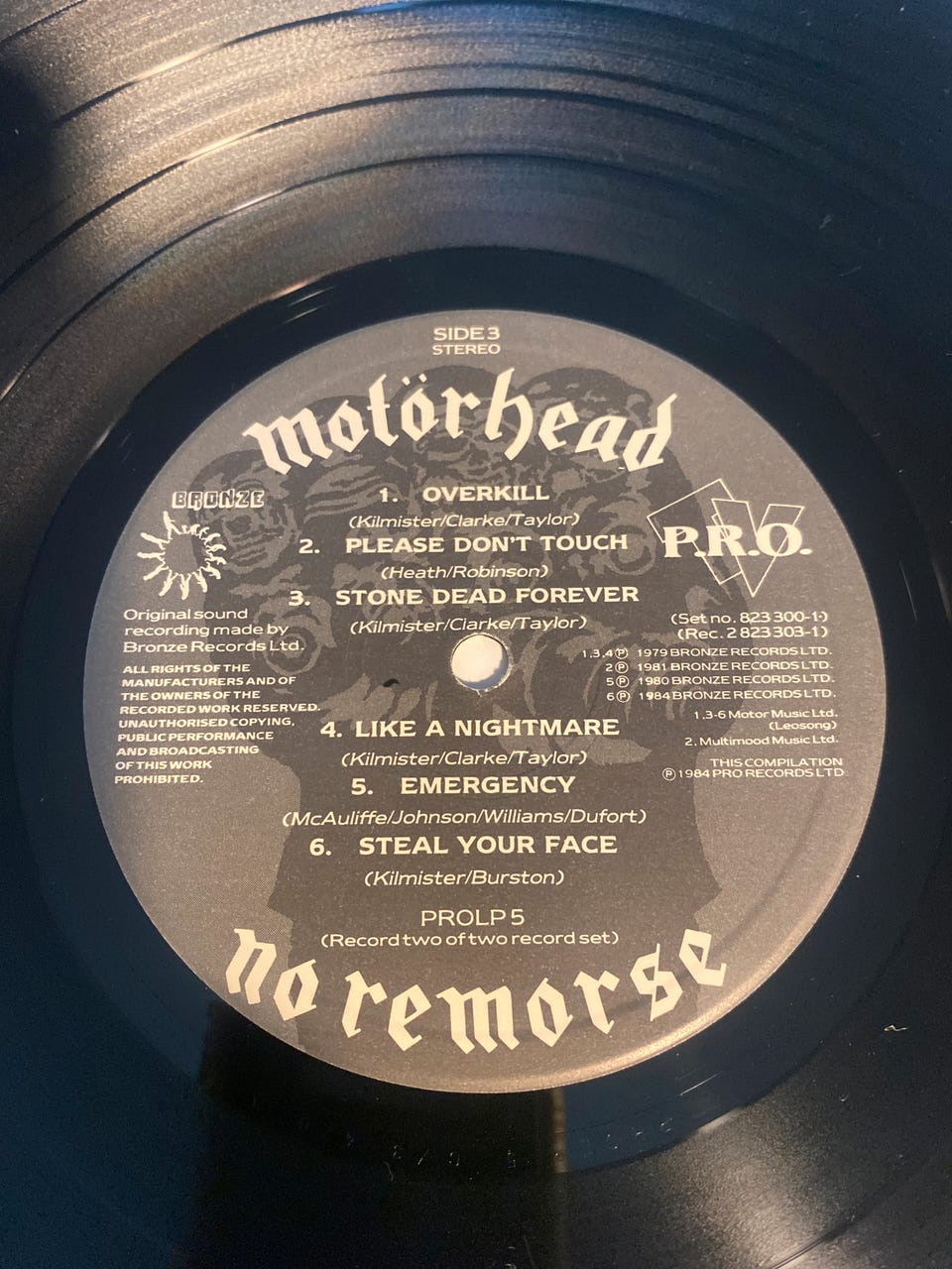 Motörhead ** No Remorse ** 2xLP ** Limited Leather Sleeve