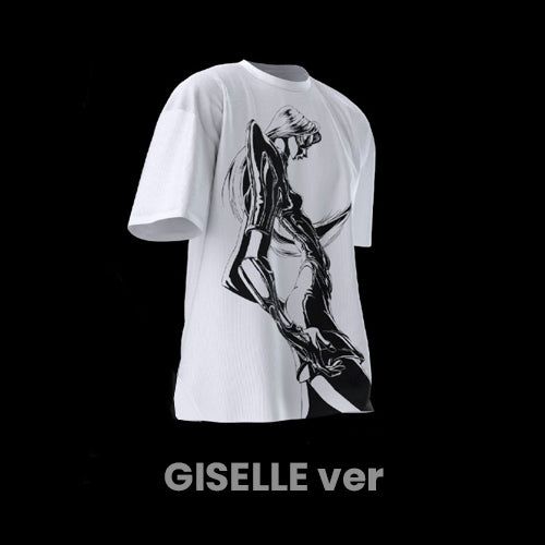 Aespa Whiplash Limited T-shirt Edition Giselle Version