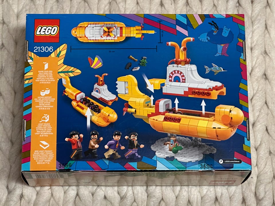 Paul Mccartney Lego Yellow Submarine Precio Launch Pad Saturn V