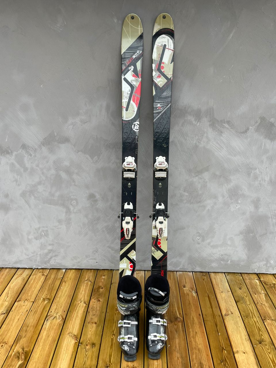 K2 hardside (181cm) m Marker bindinger | FINN-torget