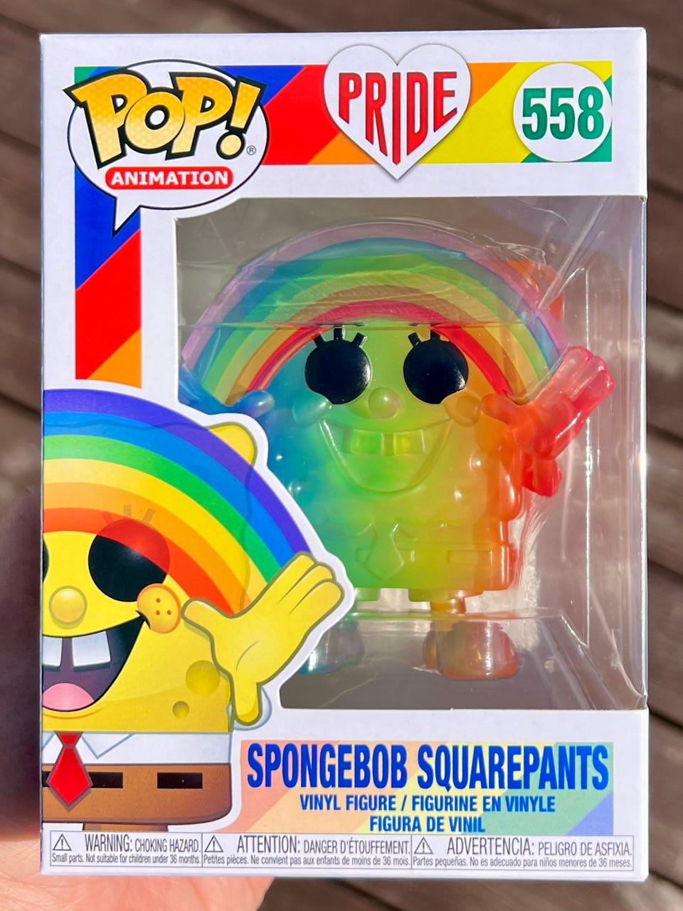 Funko Pop! SpongeBob Squarepants (Rainbow Pride) (558) FINN-torget