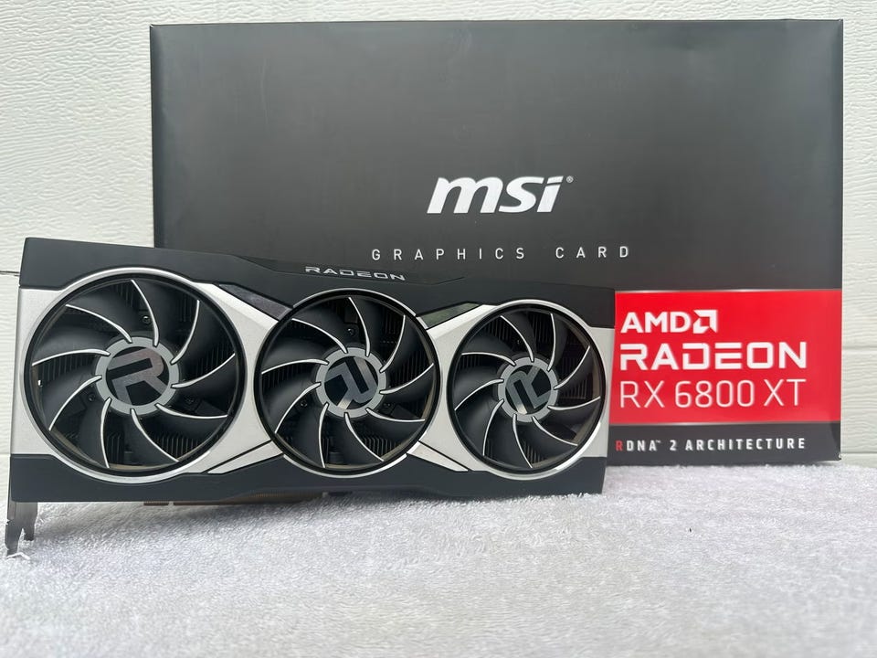 AMD Reference RX 6800 XT FINN-torget